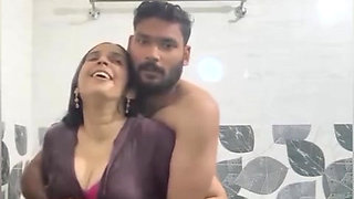 Indian desi milf teacher seduced by teenage student during study time