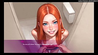 Mila meets a strange man - Mila AI v1.3.2b by ADDont - Animated Gameplay