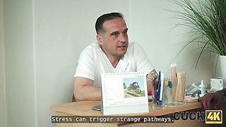 Fascinating Steve Q - doctor fucks patient porn - Cuck 4K