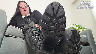 Stomping on You with My Big Black Boots