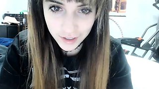 Emo Teen Becka Solo Webcam Masturbation Porn