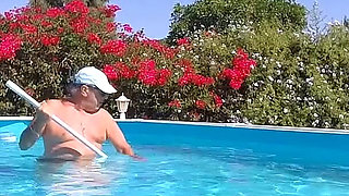 Meg and the Pool Cleaner