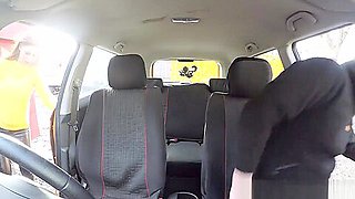 Big cock driving instructor fucks pale babe