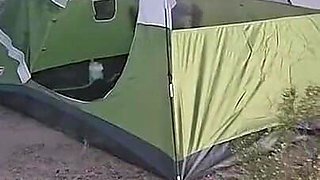 Desert Camping Squirt Session