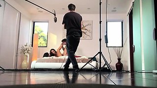 Lovely Amateur teen brunette masturbating outdoor