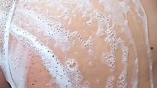 BBW Latina's Soaking Wet Pussy and Pee