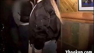 Hottie Blonde with Natural Tits Having Wild Sex After Party: Big Tits, Blowjob  Handjob Porn