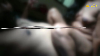Desi Indian couple creampie riding on dick and romantic kissing hot fuck