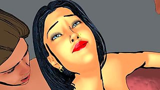 Neha Bhabhi Hot Step Mom Fucks Step Son - Big Tits, Blowjob & Tight Pussy - Indian Desi Sex