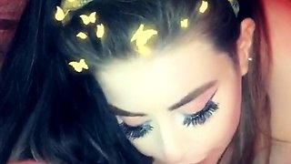 Cumshot wanting amateur MILF wanks cock in POV video