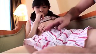 Japanese teen uses toys to pleasure pussy