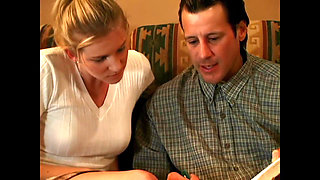 A Hot Young Blonde Who Prefers Mature Cock Inside Her