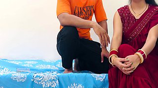 Cute Saree Bhabhi Gets Naughty With Her Devar For Rough And Hard Sex After Smoking With Her In Hindi With Devar Bhabhi