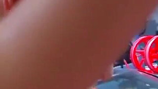 Local skank ass drilled in the chop shop