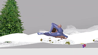 3D Animated Sex Videos - Elf and Man in Doggy Style, 69 Position, Blowjob, Pussy Licking