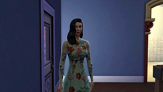 Hopped Up Family pt. 2 - Sims Lesbian Family Fuckfest
