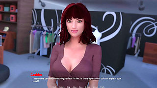 Fucking Stepcousin in Dressing Room- Away From Home Animated Porn Gameplay
