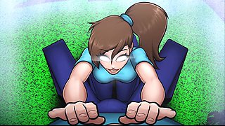 Sex games compilation featuring Minecraft Jenny