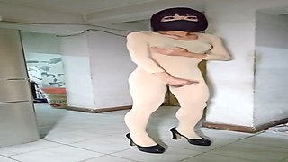 Creators in sexy underwear showcasing big asses and pantyhose
