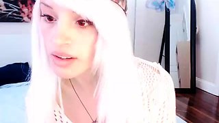 Amateur blonde teen girlfriend toyed and facialized