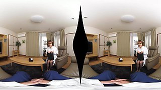 Sarina Momonaga in Lewd Talk Cowgirl Sex Counseling Session with Capricious Gyaru - SpicyVR
