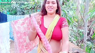 Tamil Alone With Her Full Fun With Neighbors