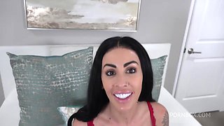 Busty Babe Danae Mari Gets Rough Fucking & Rides Dick For Facial