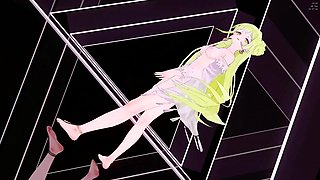 Azur Lane Janus Hentai Hot Sexy Dance Song Ha Aoa Mmd 3D Blonde Hair Color Edit Smixix