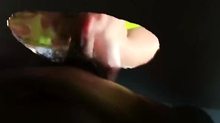 I Was Caught Peeking At My Stepsister-in-law While Colmek. And She Gives Her Pussy Through The Hole In The Wall