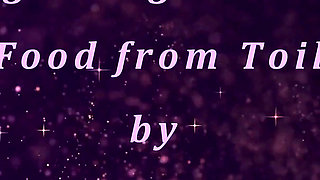 Disgusting Training Eating Food From Toiletbowl by Strict Skinny German Femdom Part 2