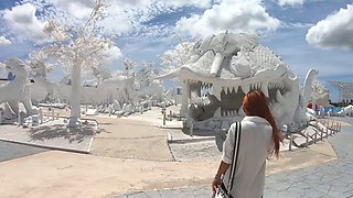 Footjob from big ass Thai GF and more