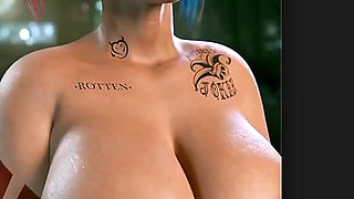 Big Breast Harley Quinn Being Beautiful as Ever