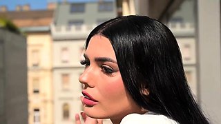 WoodmanCastingX Luna Bbunny Smoking Hot Girl DPed By Guys