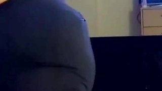 Bbwbootyful striptease dancing shaking my fat ass