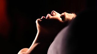 Extreme amateur pov blowjob with brunette babe