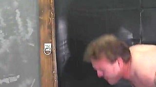 Hardcore Ballbusting with Two Busty MILF's and a Horny Slave