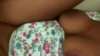 Amazing brunette with lovely natural tits gets banged passionately