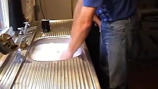 Autumn Angel - Kitchen Sink Handjob