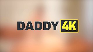 Pregnant Czech babe with big tits cheats on her husband with her Daddy in Daddy4K video