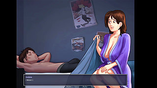 Stepmom seduces her stepson to have sex with her