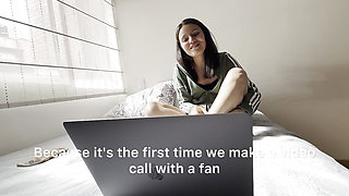 Scarlett Receives a Hot Video Call From One of Her Fans