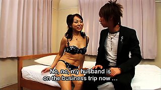 Horny Amateur Hiroko Exposes Her Hairy Pussy for a Deep Fucking