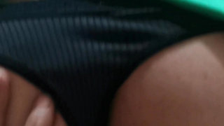 The customer unexpcetly grabbed my breasts.