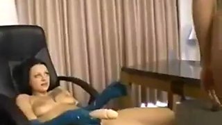 Strapping His Ass