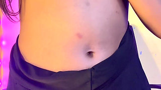 Long Didstance Sex, Student Friend Showed Her Naked Body on Video Call for the First Time and Is Do Hard Fingering