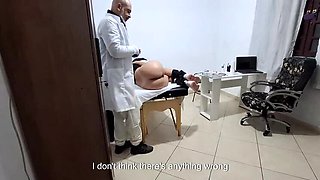 MILF Gabi Sweet Gets Fingered During Anal Exam By Doctor