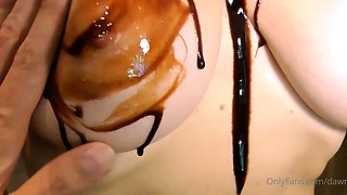 Big Boob Blow Tit Fuck and Cum