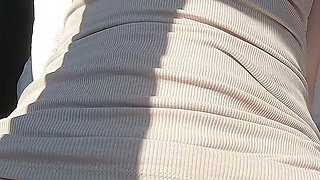 Desperate Panty Wetting Golden Shower Mouth Piss in My New Car