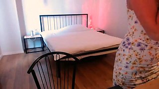 Super cute pretty busty babe webcam solo tease
