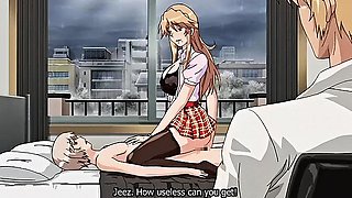 Hottest romance anime movie with uncensored anal, group,